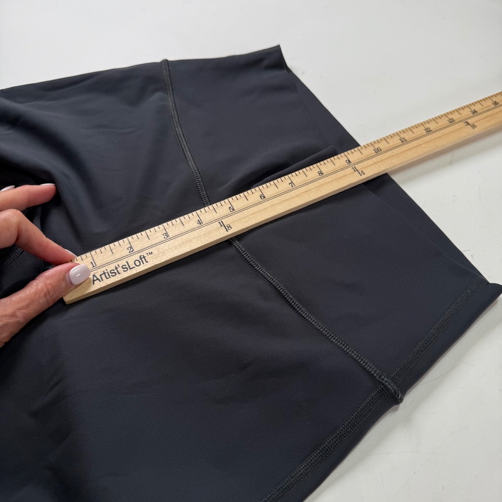 Lululemon Wunder Under High Rise‎ Mix & Mesh 28" Melanite Leggings Size 6 - Picture 7 of 8